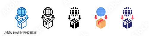 Import Multiple Style Icon Set Collection. 