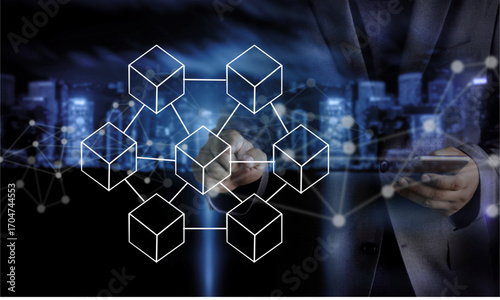 hand drawing social network