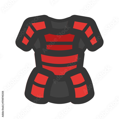samurai outline fill icon