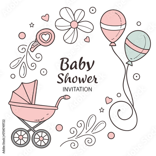 baby-shower-invitation-design-isolated-on-pure-whi.eps