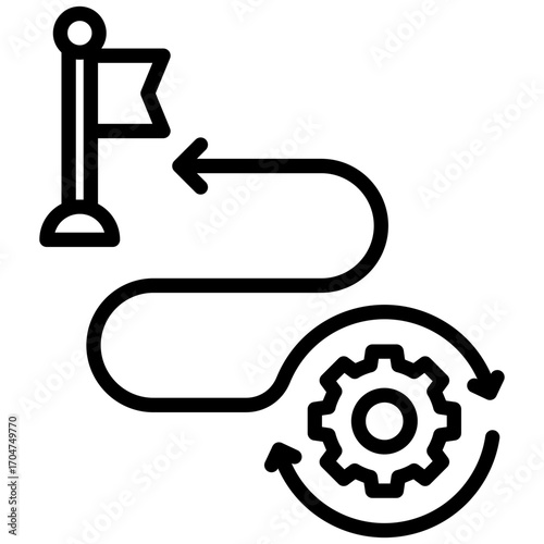 Roadmap Icon