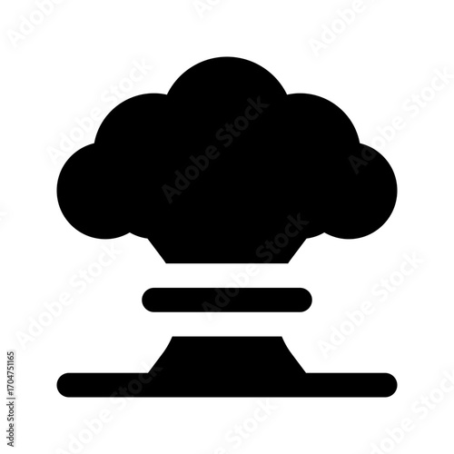 explosion glyph icon