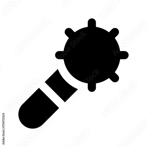 mace glyph icon