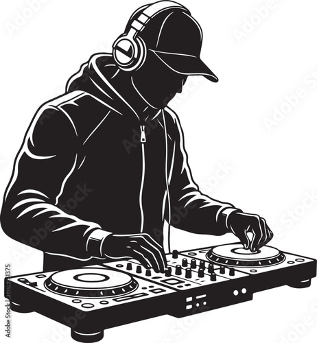DJ Silhouette Music and Nightlife