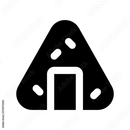 onigiri glyph icon