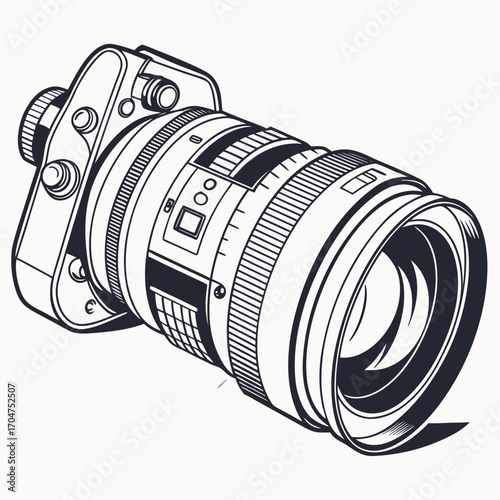 camera-lens-vector-isolated-on-pure-white-backgrou.eps