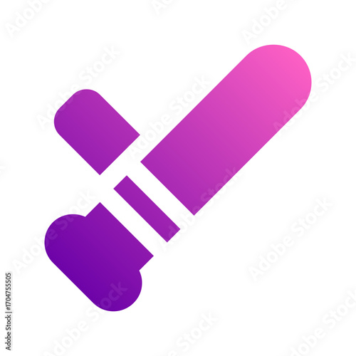 baton stick gradient icon