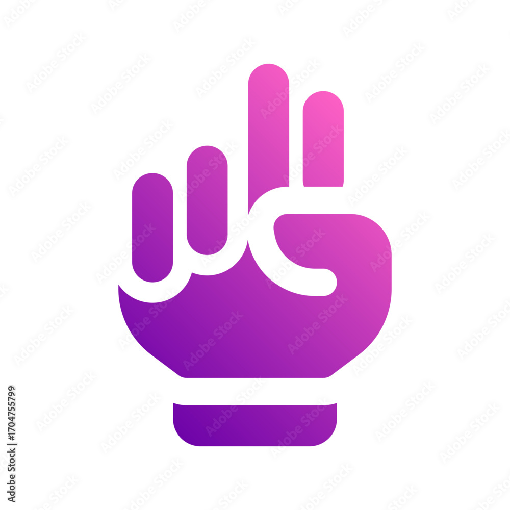 Obraz premium ninja gradient icon