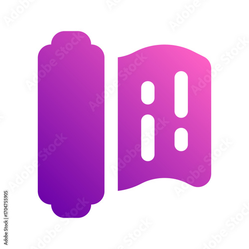 scroll gradient icon