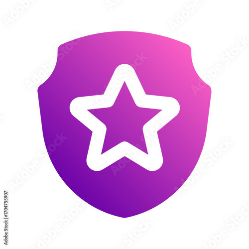 shield gradient icon