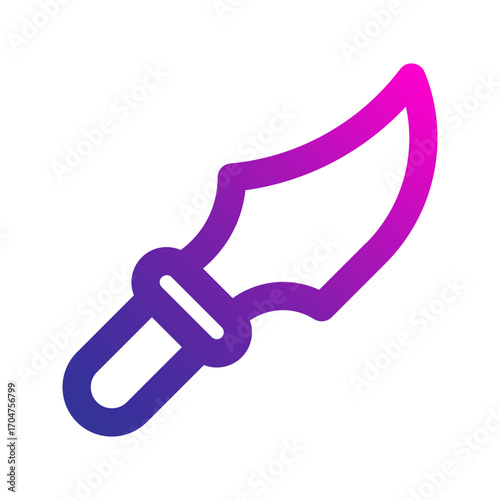 dagger gradient icon