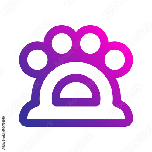 knuckles gradient icon