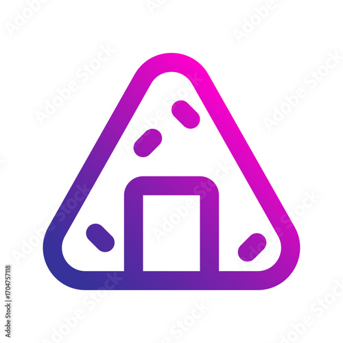 onigiri gradient icon