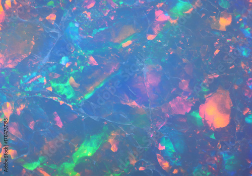 AI-generated gemstone. High-resolution background image of an opal.
