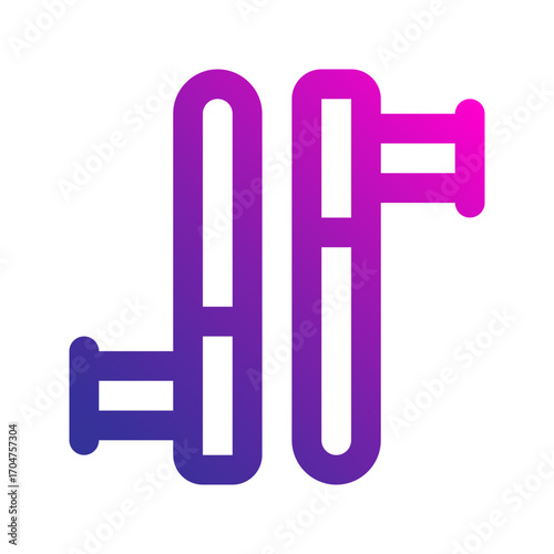tonfa gradient icon
