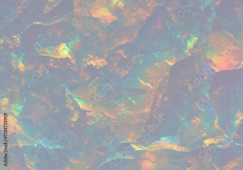 AI-generated gemstone. High-resolution background image of an opal.
