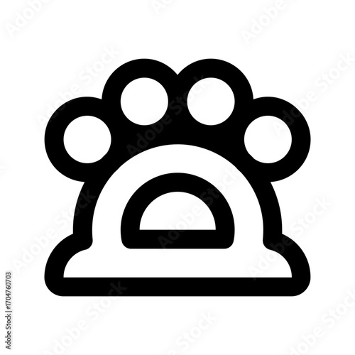 knuckles line icon