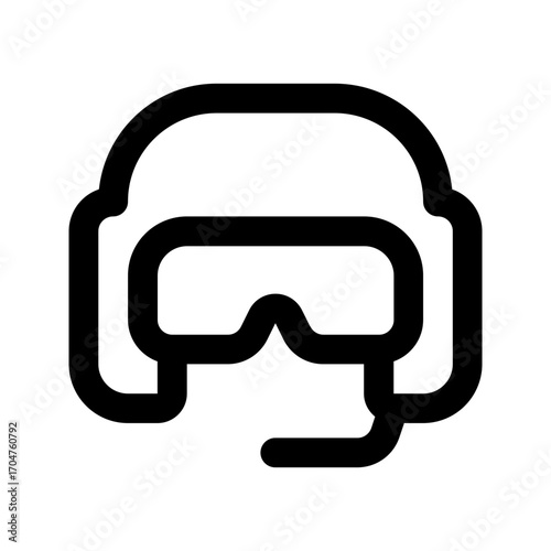 pilot line icon