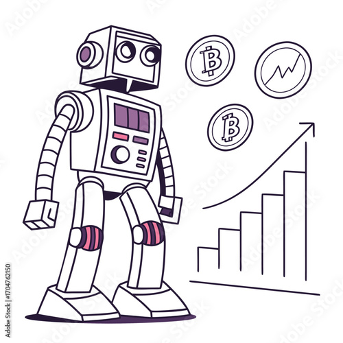crypto-trading-robot-illustration-isolated-on-whit.eps