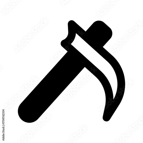 scythe line icon