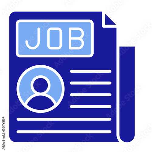 Newspaper  Icon Element For Design	