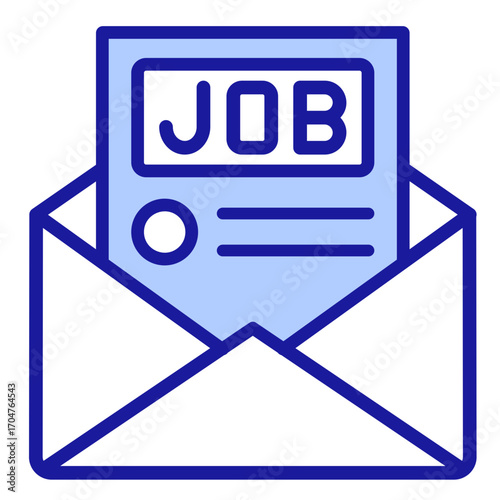 Job Offer  Icon Element For Design	