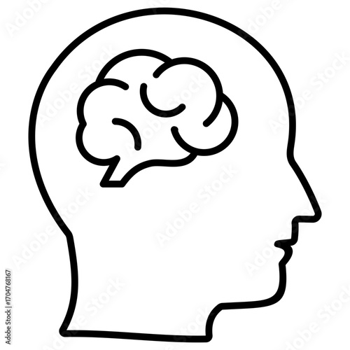 Mind Outline Icon