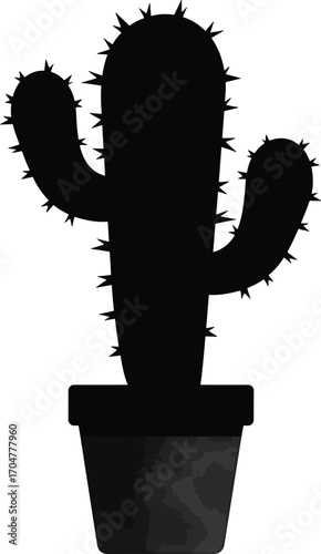 Stylish black silhouette in a clean vector style, perfect for various design prompts and modern graphic projects requiring a versatile visual element.