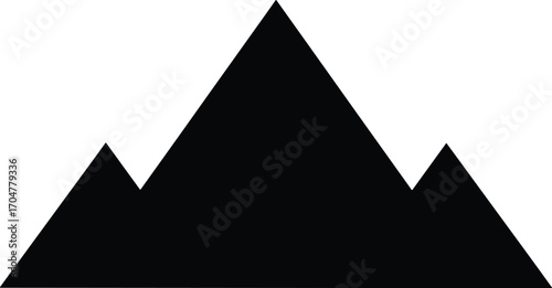 A sleek black silhouette in vector style, perfect for design projects, graphic elements, and modern illustrations. Clean, versatile, and easily scalable.