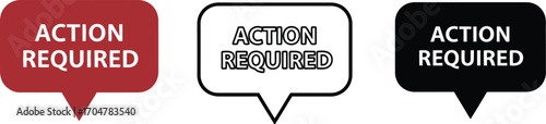 Urgent notification alerts requiring immediate attention and response
