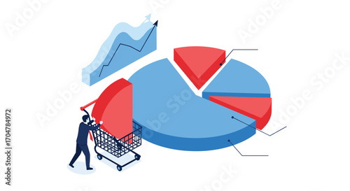 Analyzing market share and sales performance with a strategic growth plan.