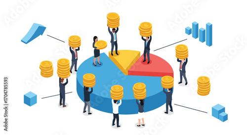 Teamwork and resource allocation for business growth and financial success