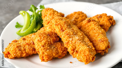 pan fried breaded chicken tenders