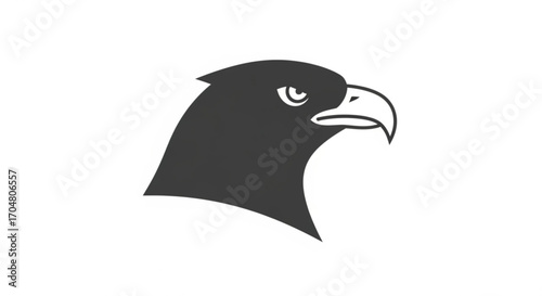 Bold eagle head emblem for branding and design needs, a symbol of strength and vision, ideal for logos, badges, and powerful visual identities, conveying trust and authority in your projects