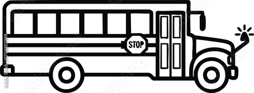 School bus, a common mode of transportation for students, symbolizing education, safety, and community, representing the journey to knowledge and learning