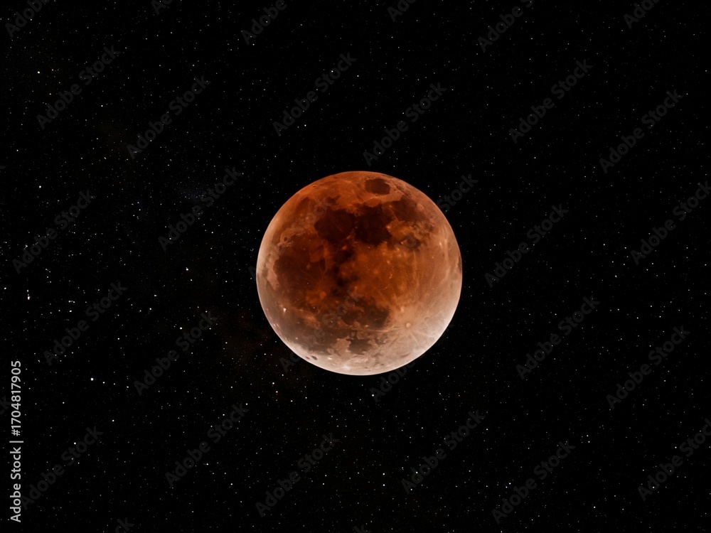 Fototapeta premium Total lunar eclipse