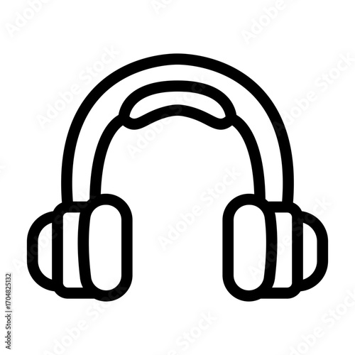 Headphones icon design