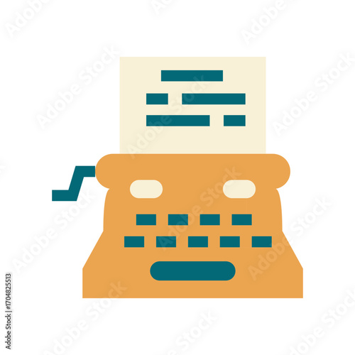 Classic Typewritter icon design