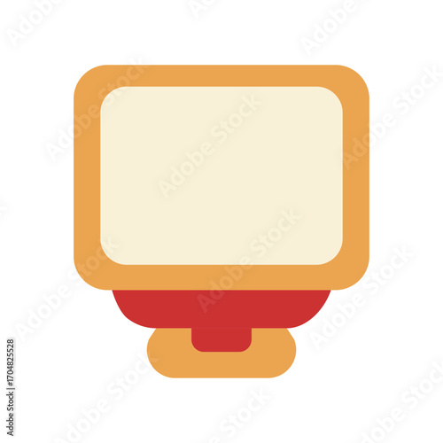CRT Monitor icon design