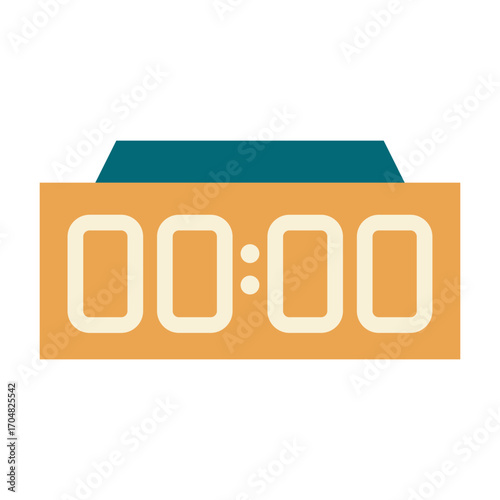 Digital Flip Clock icon design

