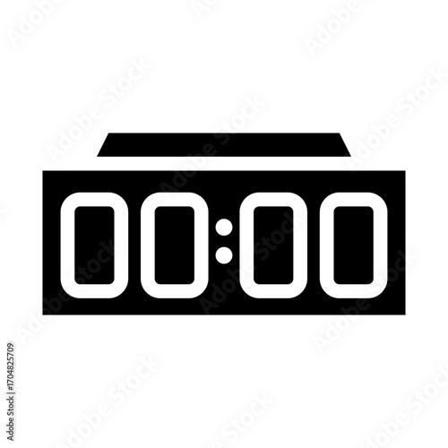 Digital Flip Clock icon design
