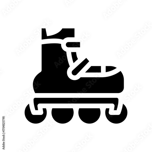 Rollerblades icon design