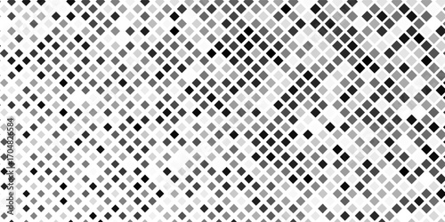 Abstract mesh rectangle dotted halftone gradient texture. Vanishing polka dot background simple abstract modern