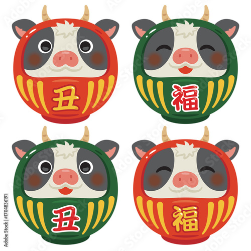 丑年の達磨