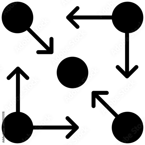 Critical Path Icon