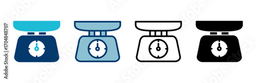 Scales icon vector isolated on white background. Law scale icon. Scales vector icon. Justice