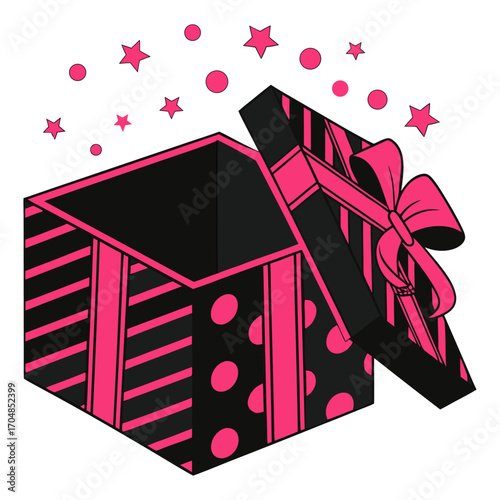 Colorfull gift box collection