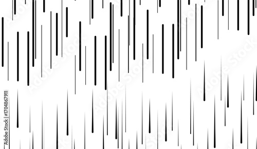 Comic vertical speed lines background. Vector illustration isolated on white background 