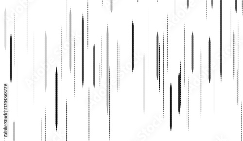 Dynamic vertical black lines abstract background.