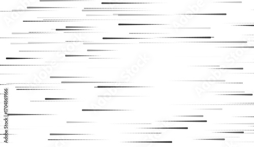 Speed lines for comic books. Black horizontal beams. Vector illustration.